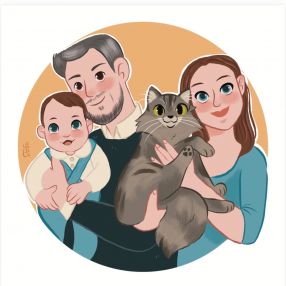 Cristina, Famiglia a Colle di Val D'elsa