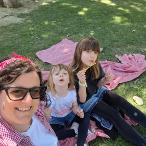 Silvia, Famiglia a Tortoreto Lido