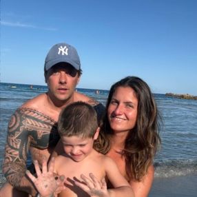 Rachele, Family in Viareggio