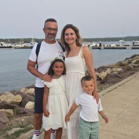 Gabriele, Famiglia a Misano Adriatico