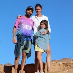 Giorgia, Famiglia a Pernate