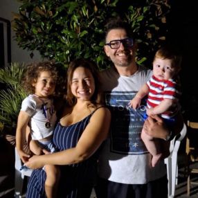 Gianluca, Famiglia a Padova