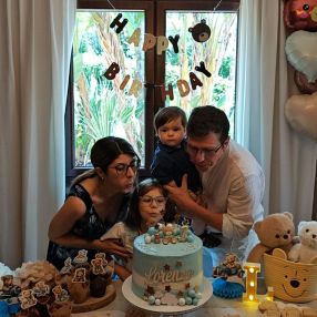 Valeria, Famiglia a San Giovanni La Punta