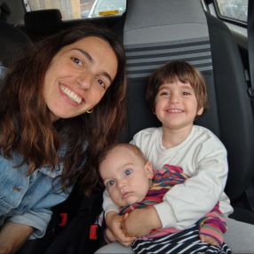 Silvia, Family in Napoli