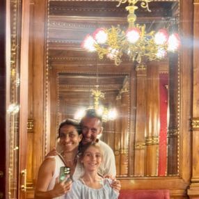 Gaia, Family in Alassio