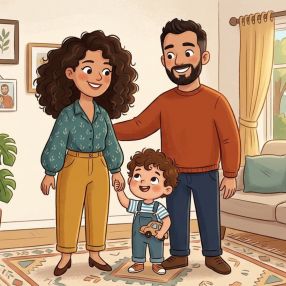 Federica, Famiglia a Medicina