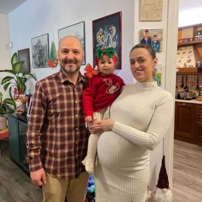 Martina, Famiglia a Padova