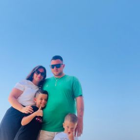Gessica, Famiglia a Oriolo Romano