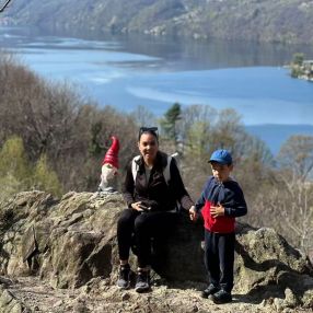 Monica, Famiglia a Gallarate