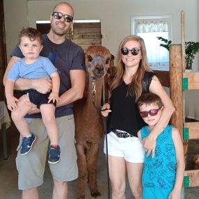 Silvia, Family in Villaverla