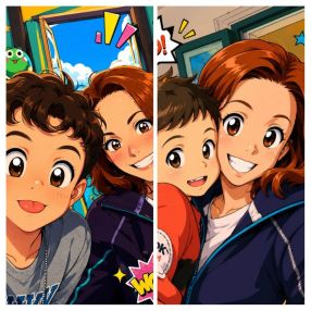 Monica, Famiglia a Nettuno