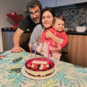 Massimiliano, Famiglia a Isola della Scala