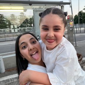 Riham, Babysitter a Nogara