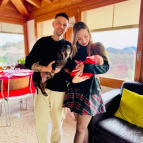 Enrico, Famiglia a Pieve di Soligo