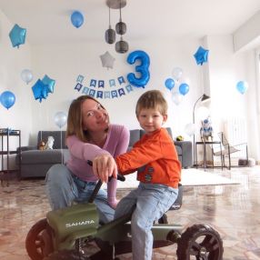 Irina, Family in Cologno Monzese