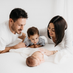 Valeria, Famiglia a Anzio