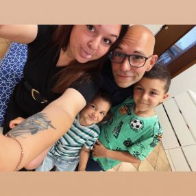 Francesca, Family in Busto Arsizio