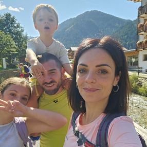 Valentina, Family in San Cesareo