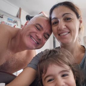 Davide, Family in Candia Canavese