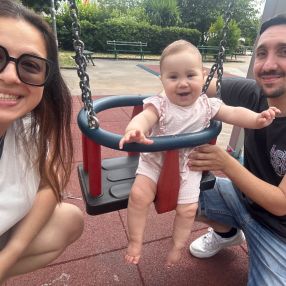 Irene, Famiglia a Genova