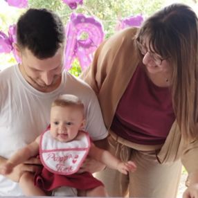 Monica, Family in Vigasio