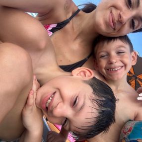 Claudia, Family in Trofarello