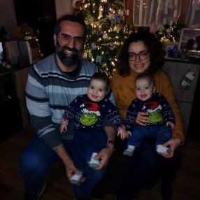 Valentina Gioia, Famiglia a Scurcola Marsicana
