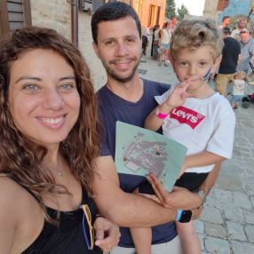 Marlia, Famiglia a Roseto degli Abruzzi