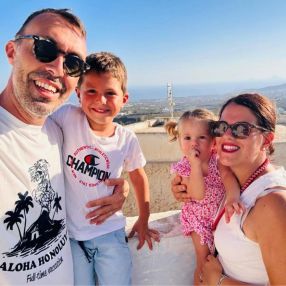 Rosaria, Family in Rimini