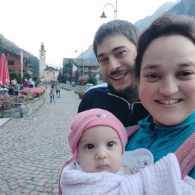 Giorgia, Famiglia a Sistiana
