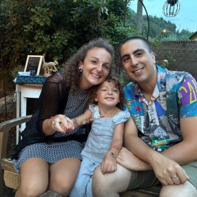 Aurora, Famiglia a Sanremo