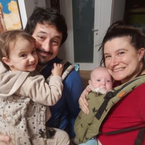 Gaia, Famiglia a Rescaldina