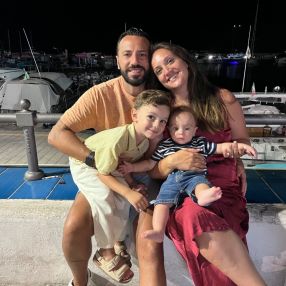 Ilaria, Famiglia a Milano