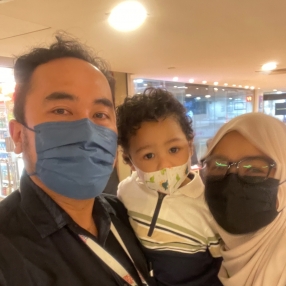 Amir, Family in Shah Alam