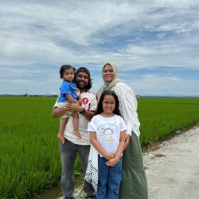Fathimath shama, Family in Shah Alam