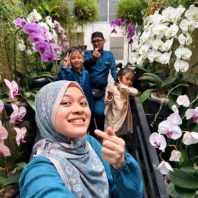 Atikah, Family in Mentakab