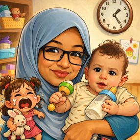 Wati, Babysitter in Temerloh