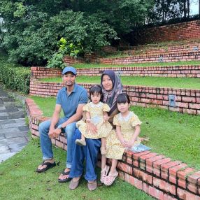 NUR AMALINA NAJIHAH, Family in Johor Bahru