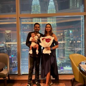 Suganya, Family in Puchong