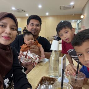Nor amalina binti ahmad, Keluarga di Alor Gajah