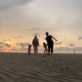Shahirah, Family in Sandakan