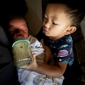 Ibrahim, Family in Sibu