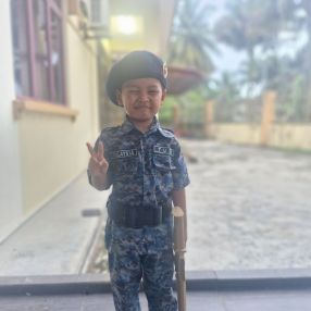 Muhammad Aiman , Family in Pasir Gudang