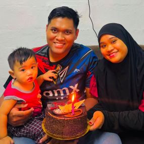 Nor, Family in Kajang
