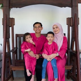 Nur fatin aminah, Family in Kuching