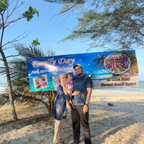 Nurul husna, Family in Gelang Patah