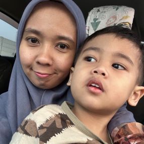 Syaza Amilia, Family in Kuantan