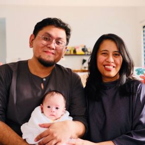 Atiqah, Keluarga di Shah Alam