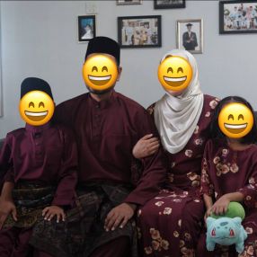 Asyraf, Keluarga di Sepang