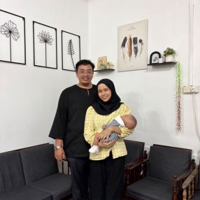 Siti Nor Maimanah, Family in Bukit Pasir